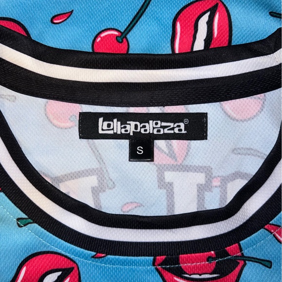 Lollapalooza Official Merchandise 2021 Basketball Jersey Unisex Small - Picture 4 of 4